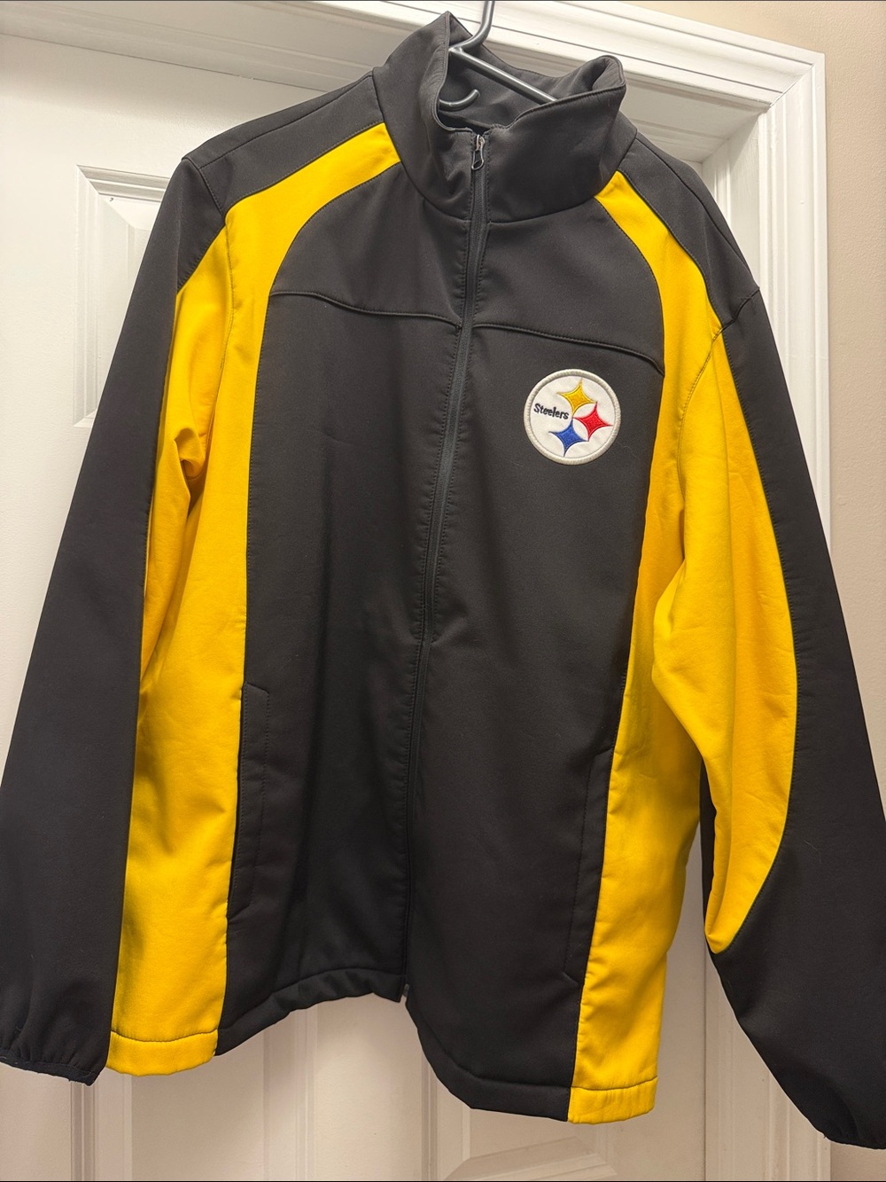 NFL Black and Yellow Steelers Team Jacket